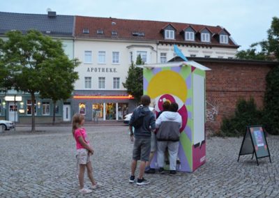 Patenschaft für die Pop-Up-Bude auf dem Bismarckplatz