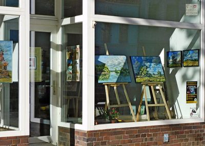Atelier im Schaufenster
