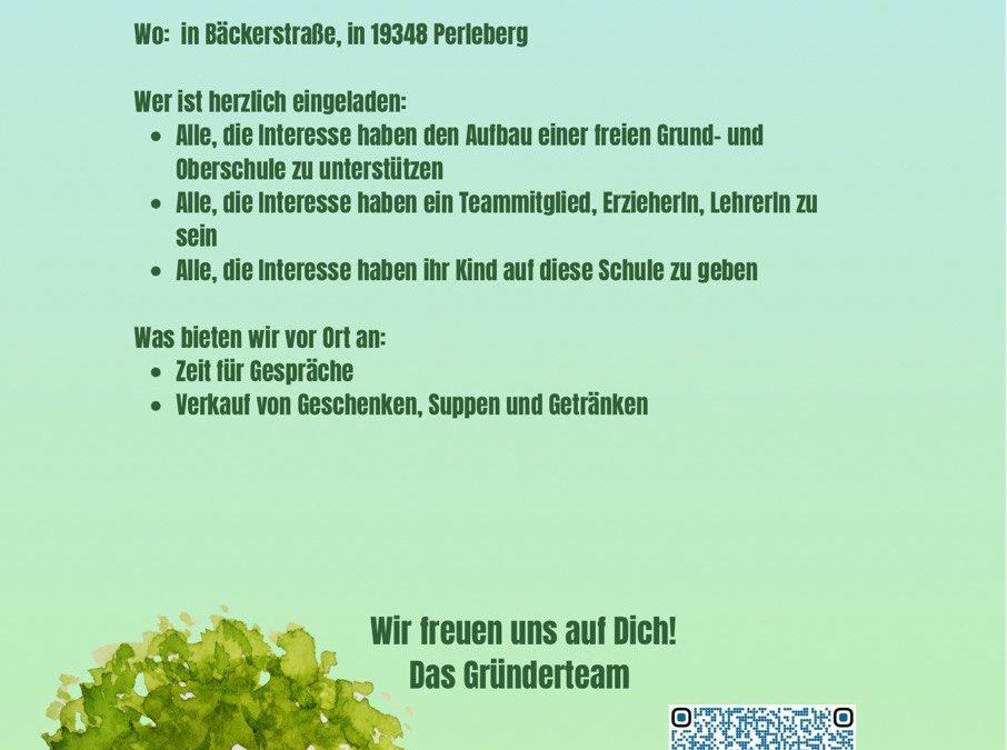 Weihnachtszauber mit der Aktiven Naturschule Prignitz