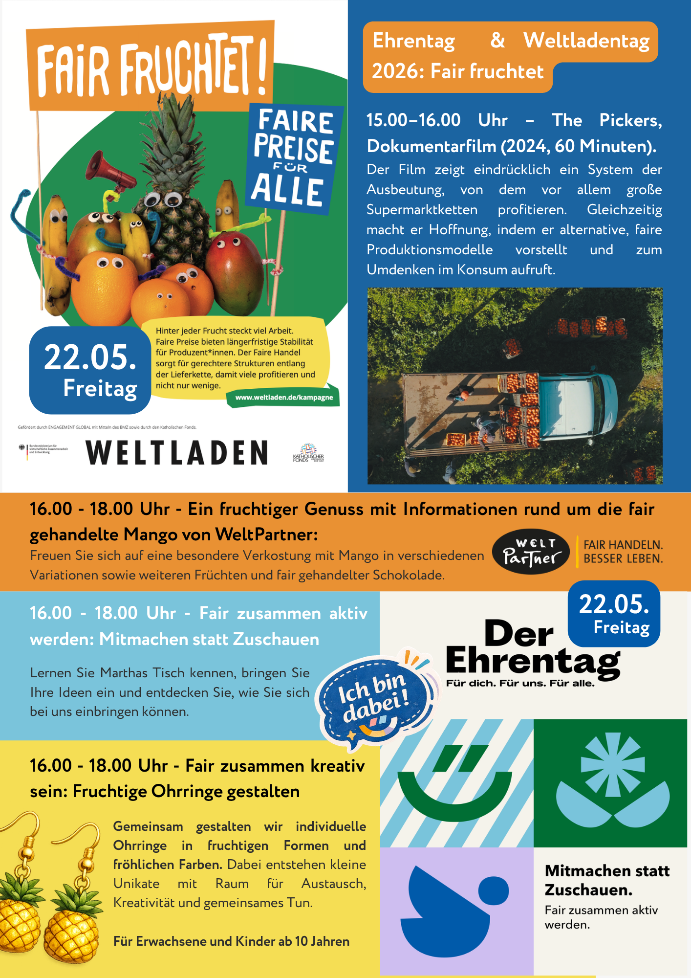 Ehrentag & Weltladentag „Fair Fruchtet“