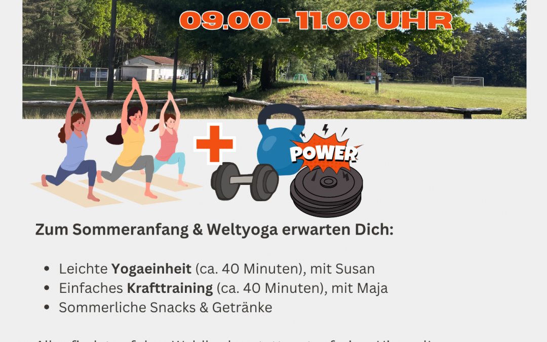 Yoga & Training im Wald in Bad Wilsnack