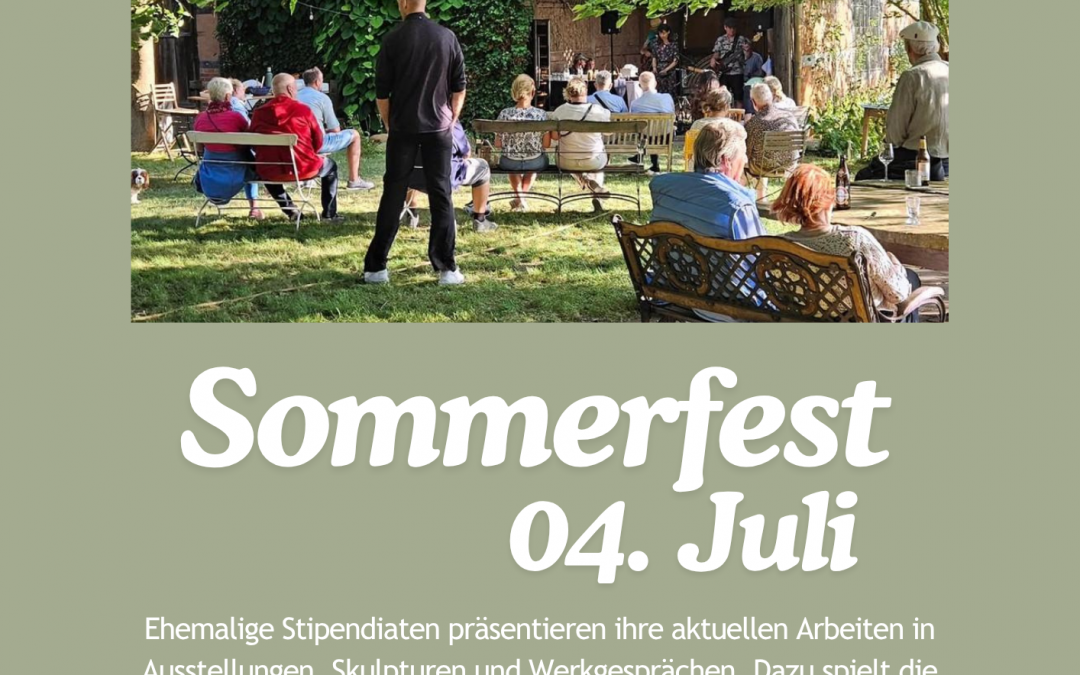 Sommerfest der Künstlerstiftung